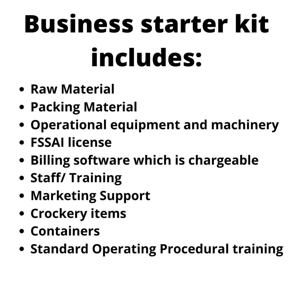 Business starter kit में क्या मिलेगा: